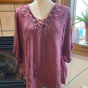 Knox Rose bohemian top, flowy and cute